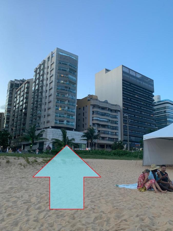 Estiloso E Colorido Na Praia Da Costa - Pe Na Areia - Vaga Vila Velha  Exterior photo