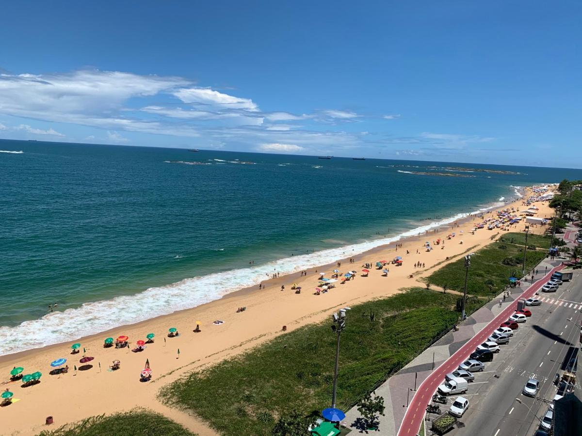 Estiloso E Colorido Na Praia Da Costa - Pe Na Areia - Vaga Vila Velha  Exterior photo